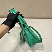 Prada Moon 22.5 Green Leather Bag 1BA381  - 5