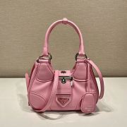 Prada Moon 22.5 Pink Leather Bag 1BA381 - 1