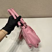 Prada Moon 22.5 Pink Leather Bag 1BA381 - 2