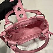 Prada Moon 22.5 Pink Leather Bag 1BA381 - 6