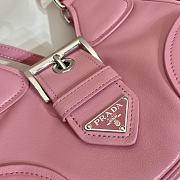 Prada Moon 22.5 Pink Leather Bag 1BA381 - 5