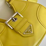 Prada Moon 22.5 Yellow Leather Bag 1BA381 - 5
