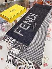 Fendi Cashmere Wool Scarf 10567 - 4