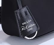 Bagsall Prada Re-Edition 2005 Re-Nylon Bag Black/Silver 1BH204 - 4