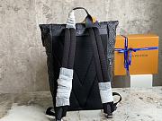 LV Roll Top Backpack 42 Monogram Charcoal - 6