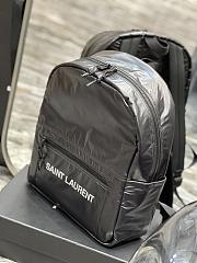 YSL Nuxx Backpack in Black Nylon 5074  - 6