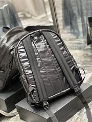 YSL Nuxx Backpack in Black Nylon 5074  - 3