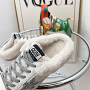 Golden Goose Superstar Sabot Shearling Lining in White 10631 - 2