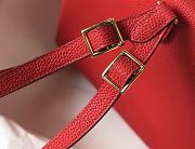 Hermès Kelly Ado Backpack 22 Red Togo - 3