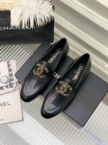 Chanel 19 Shoes Black 10658