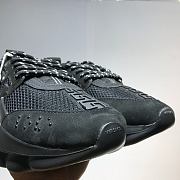 Versace Chain Reaction Black Trainers 10659 - 4