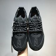 Versace Chain Reaction Black Trainers 10659 - 2