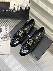 Chanel 19 Shoes Black Shiny 10655 - 1