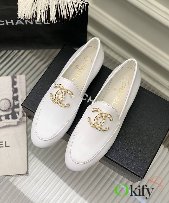 Chanel 19 Shoes White 10657 - 1