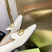 Gucci Horsebit White Shoes 10673 - 6