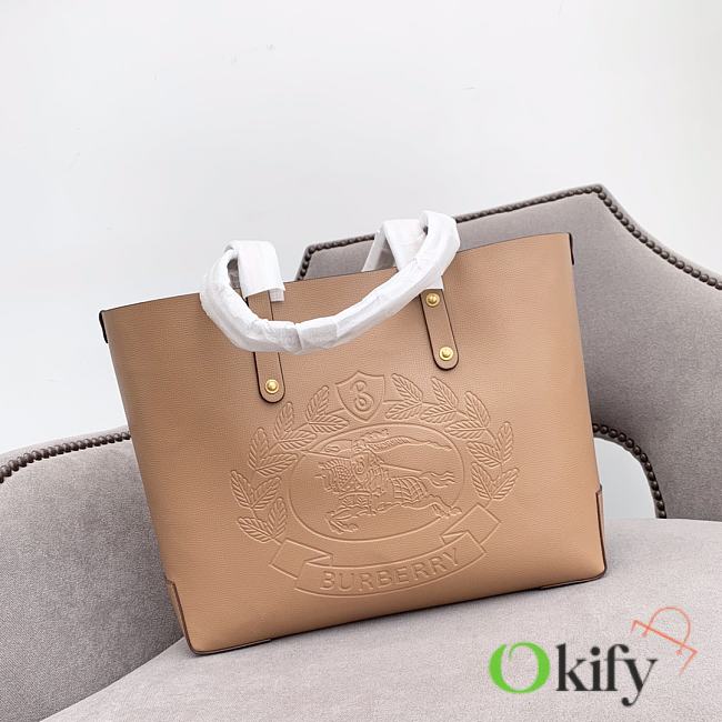 Burberry Tote Bag Beige 1909  - 1