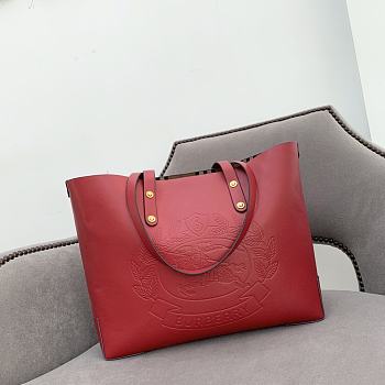 Burberry Tote Bag Red 1908