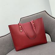 Burberry Tote Bag Red 1908 - 4