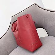 Burberry Tote Bag Red 1908 - 3