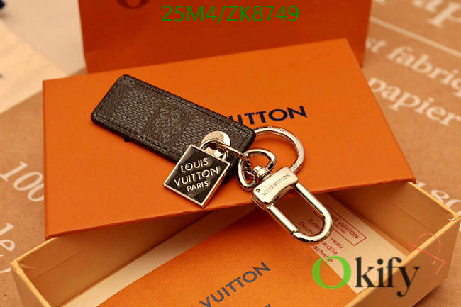 Louis Vuitton Keychain Damier Grey - 1