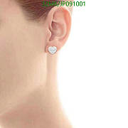 Tiffany & CO Earrings Heart Silver 5811 - 2