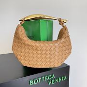 Bottega Veneta Sardine 36 Top Handle Bag Caramel  - 1