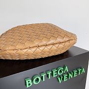 Bottega Veneta Sardine 36 Top Handle Bag Caramel  - 6