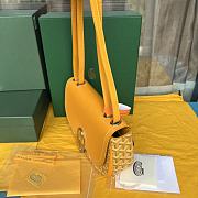 Goyard Goyardine 25 Yellow Shoulder Bag - 2