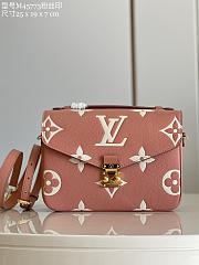 LV Pochette Metis 25 Rose Pink Monogram Empreinte  - 1