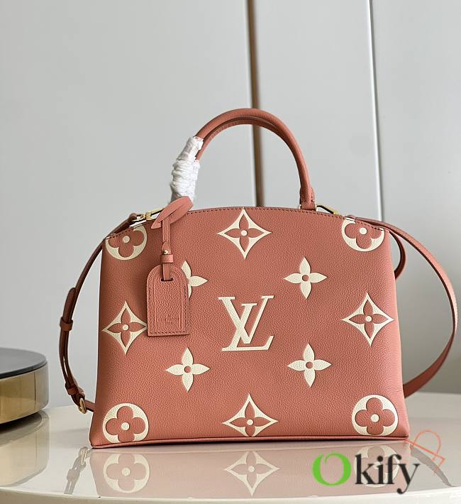 LV Petit Palais 34 Rose Pink Monogram Empreinte - 1