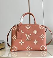 LV Petit Palais 34 Rose Pink Monogram Empreinte - 1