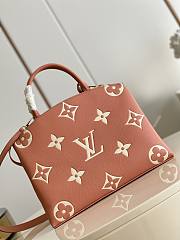 LV Petit Palais 34 Rose Pink Monogram Empreinte - 4