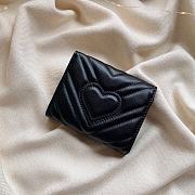 Gucci Marmont Black Wallet  - 3