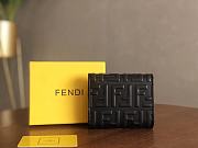 Fendi FF Wallet Black Leather  - 2