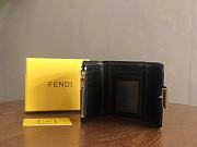 Fendi FF Wallet Black Leather  - 4