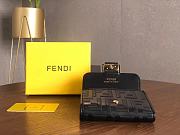 Fendi FF Wallet Black Leather  - 5