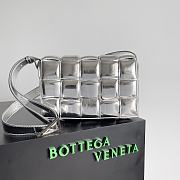 Bottega Veneta Padded Cassette Silver - 1