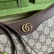 Gucci Ophidia GG small handbag in beige and ebony Supreme - 6