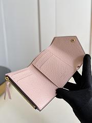 LV Victorine Wallet 12 Monogram Light Pink Inner - 4