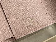 LV Victorine Wallet Damier Azur Canvas Pink Inner - 3