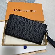 LV Wallet Zippy Dragonne Black Epi Leather  - 4