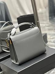 YSL Cassandra mini handbag gray - 5