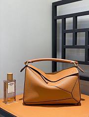 Loewe Small Puzzle in Light Caramel Soft Grained Calfskin 89183 - 6