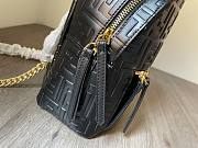 Fendi Mini Backpack FF Black Lambskin 25 - 2
