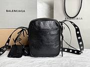 Balenciaga Le Cagole Black Leather Crossbody Bag 10886 - 6