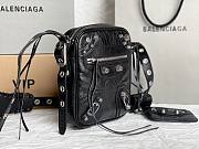 Balenciaga Le Cagole Black Leather Crossbody Bag 10886 - 4
