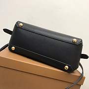 Burberry Camberley House Check Small Leather Satchel  - 4
