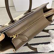 Celine Leather Micro Luggage Trio Color Z1059 20cm - 6