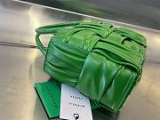 Bottega Veneta Mini Arco 26 Tote Bag Green Calfskin - 2