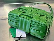 Bottega Veneta Mini Arco 26 Tote Bag Green Calfskin - 6
